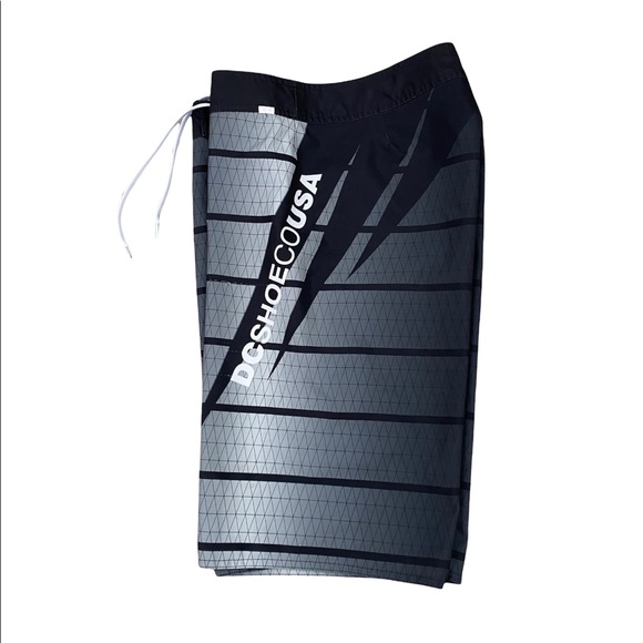 DC Board Shorts, Black and Grey - Picture 4 of 8
